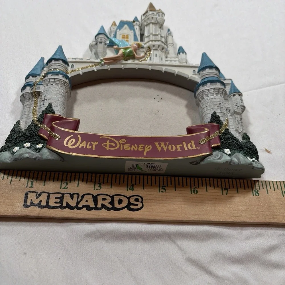 Disney World Castle Tinker Bell Picture Frame Photo Frame Decor
